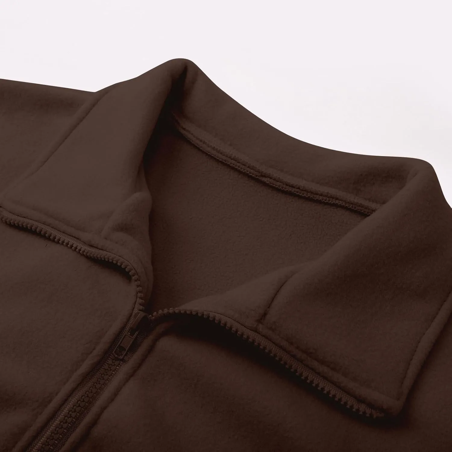 Zip Up Hoodie Women Oversized Sweatshirt Fleece Cropped Jacket Trendy Fleece Jacket Workout Coat Anorak plus Size Womens Coat