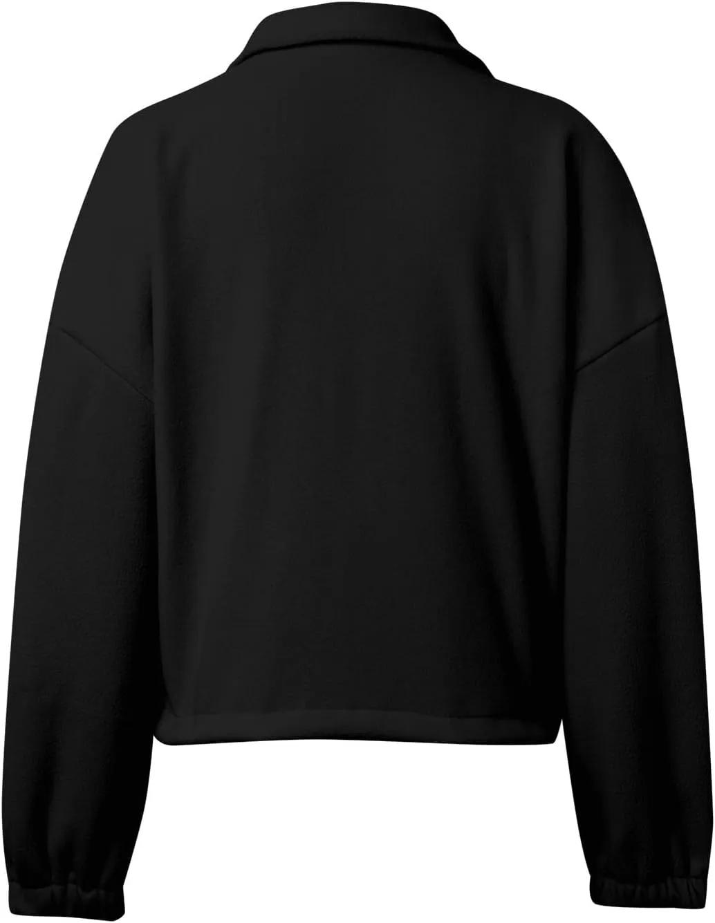 Zip Up Hoodie Women Oversized Sweatshirt Fleece Cropped Jacket Trendy Fleece Jacket Workout Coat Anorak plus Size Womens Coat